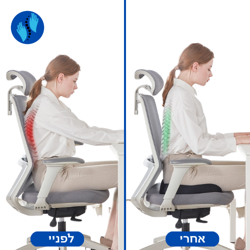 ™ Seat Calm - מושב אורטופדי למניעת כאבי גב